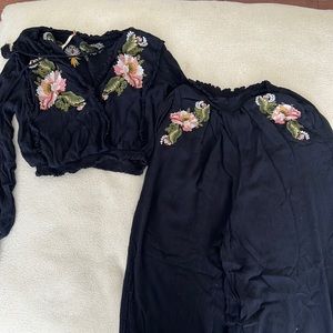 Free people matching set